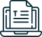 Formatting and layout design icon